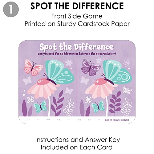 Beautiful Butterfly Activity Duo Games - English Kid 20 piece(s)