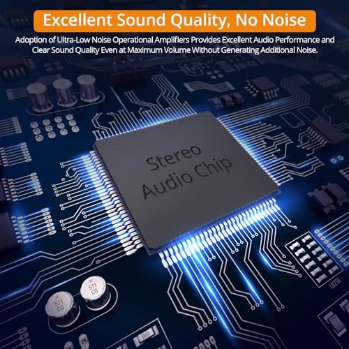 4 Channel Portable Stereo Headphone Amplifier - 4 Volume Controls 12V