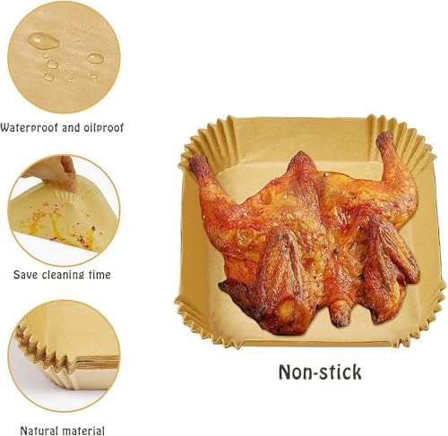 Mini Air Fryer Liners - 150pcs 150