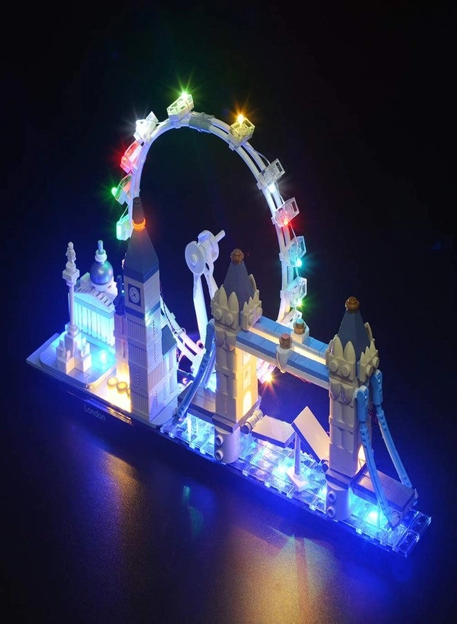 London Skyline Set - Led Lighting Kit Compatible with Lego 21034