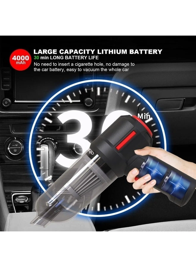 Compact Mattress Vacuum Cleaner - 100W 8000Pa UV Light