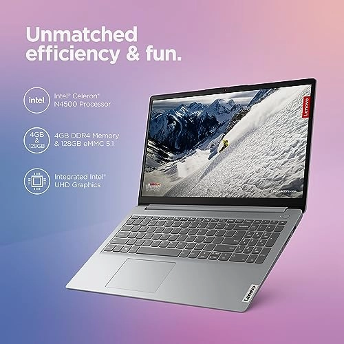 IdeaPad 1i - 15.6'' Celeron N4500 4GB DDR4 128GB SSD