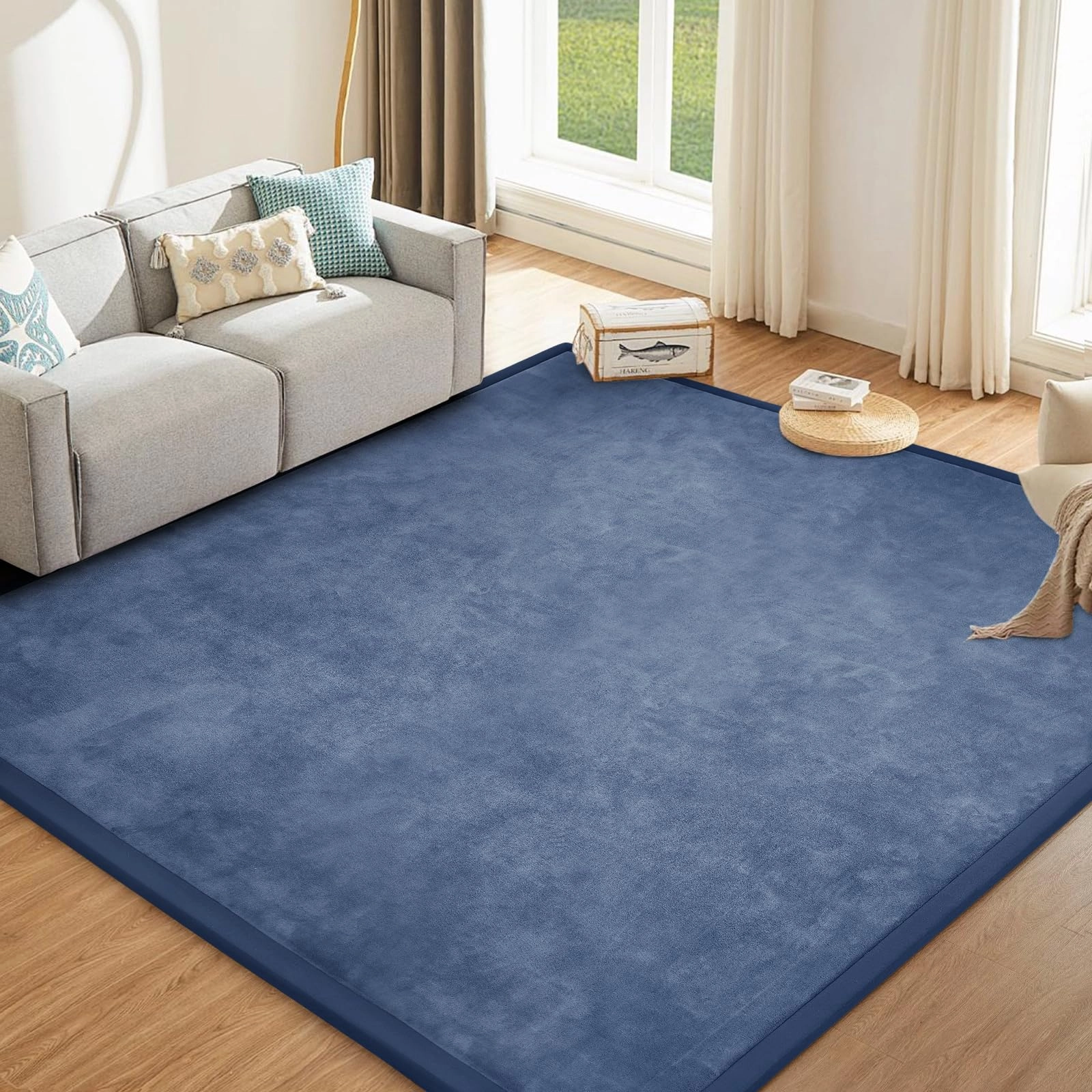 Baby Play Mat - 71"x79" Memory Foam