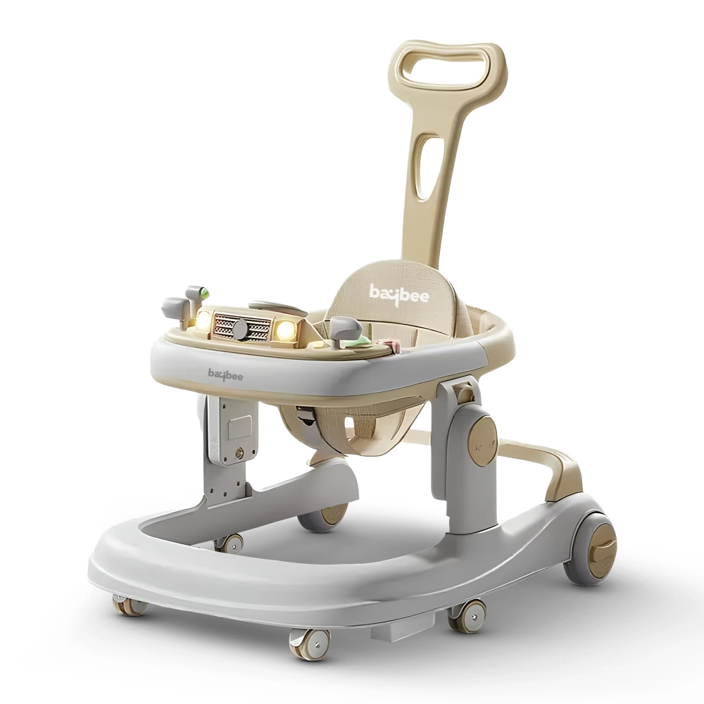 BAYBEE 2-In-1 Rollo Baby Walker - Push Handle 20 Kg
