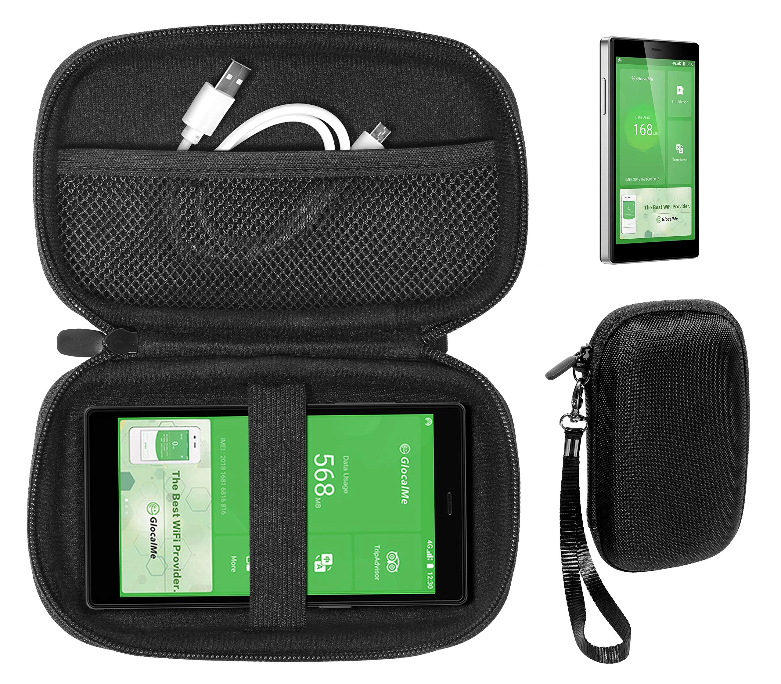 CaseSack Case for GlocalMe G4 Pro 4G LTE, G3 4G LTE Mobile Hotspot - PEVA Hard