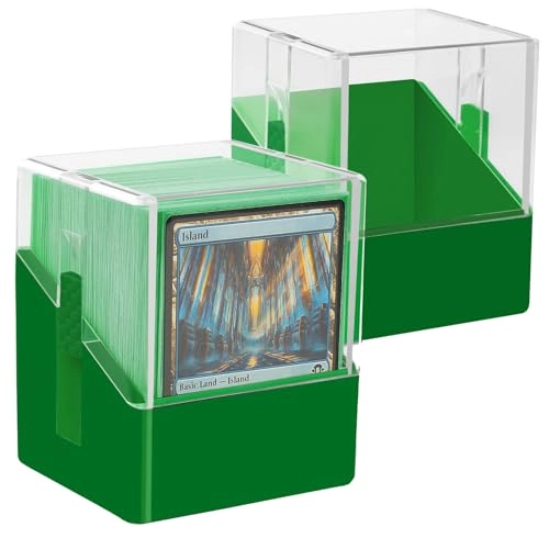 Deck Box - 200+ sleeveless cards 100+ Single-Sleeved Cards