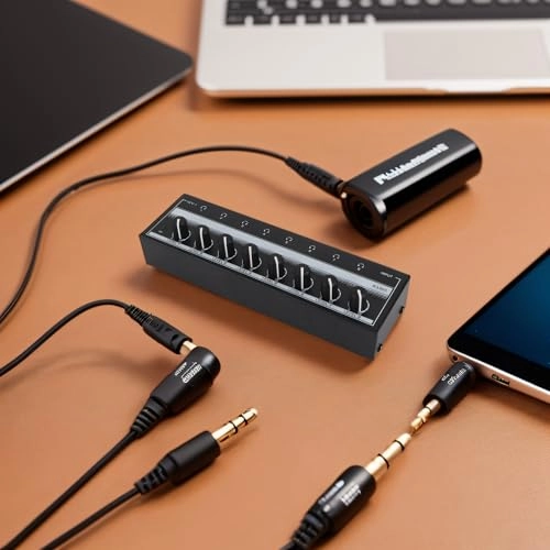 Mini Headphone Amplifier - 8 Output Channels 1 Input Channel