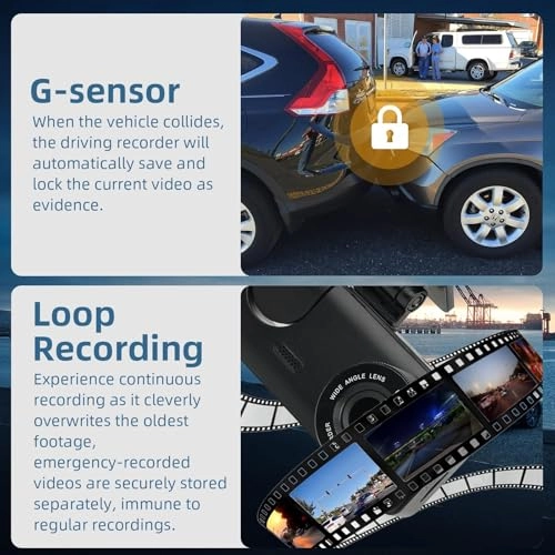 Dash Cam - 2K + 1080P