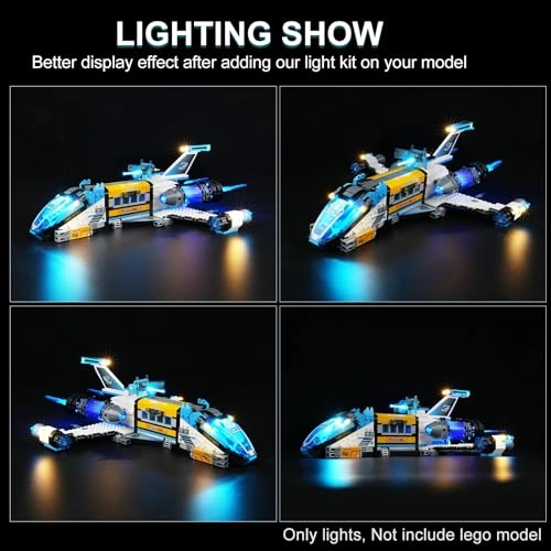 LED Light Kit for LEGO Dreamzzz Mr. Oz Space Bus 71460