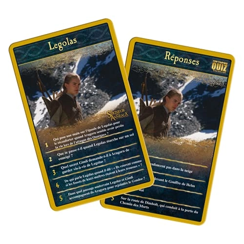 Lord of the Rings Quiz - Card Game (French)