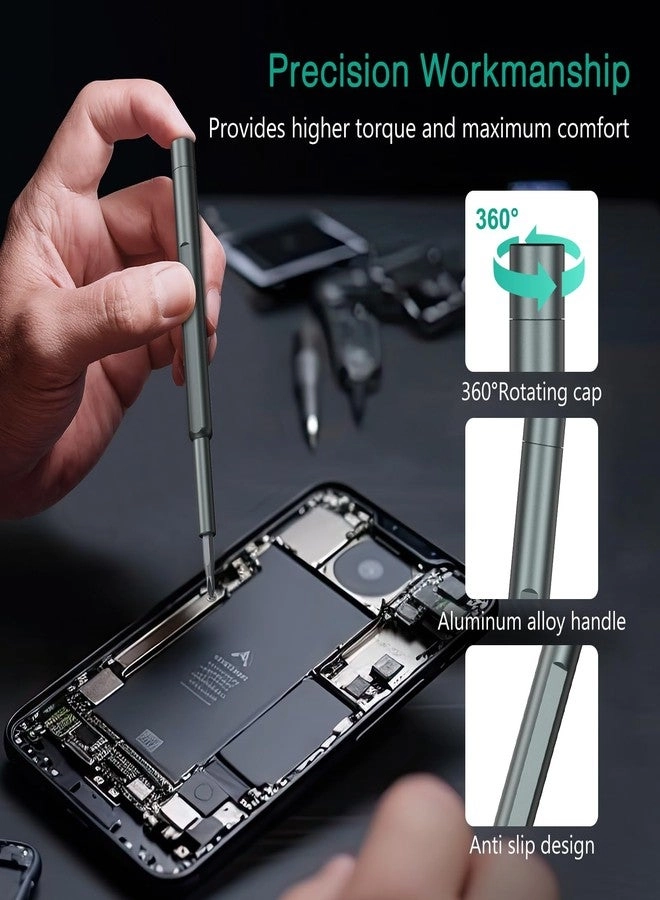 Precision Magnetic Multi-Bit Screwdriver Set (46 Pcs)