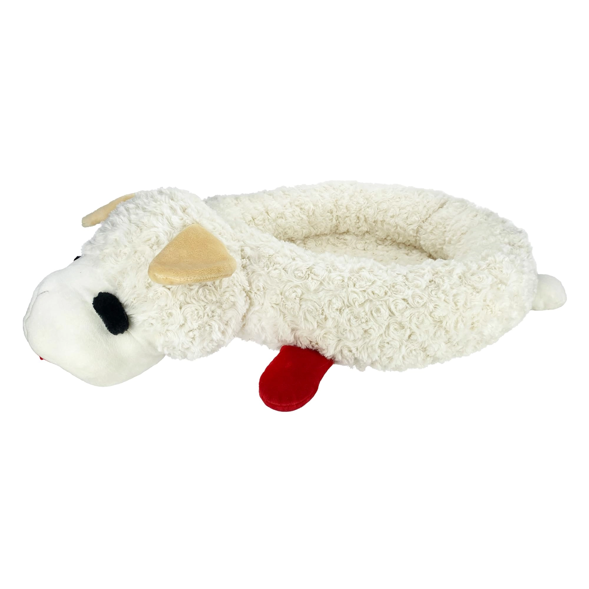 Multipet Lamb Chop Bed - Polyester Fiber