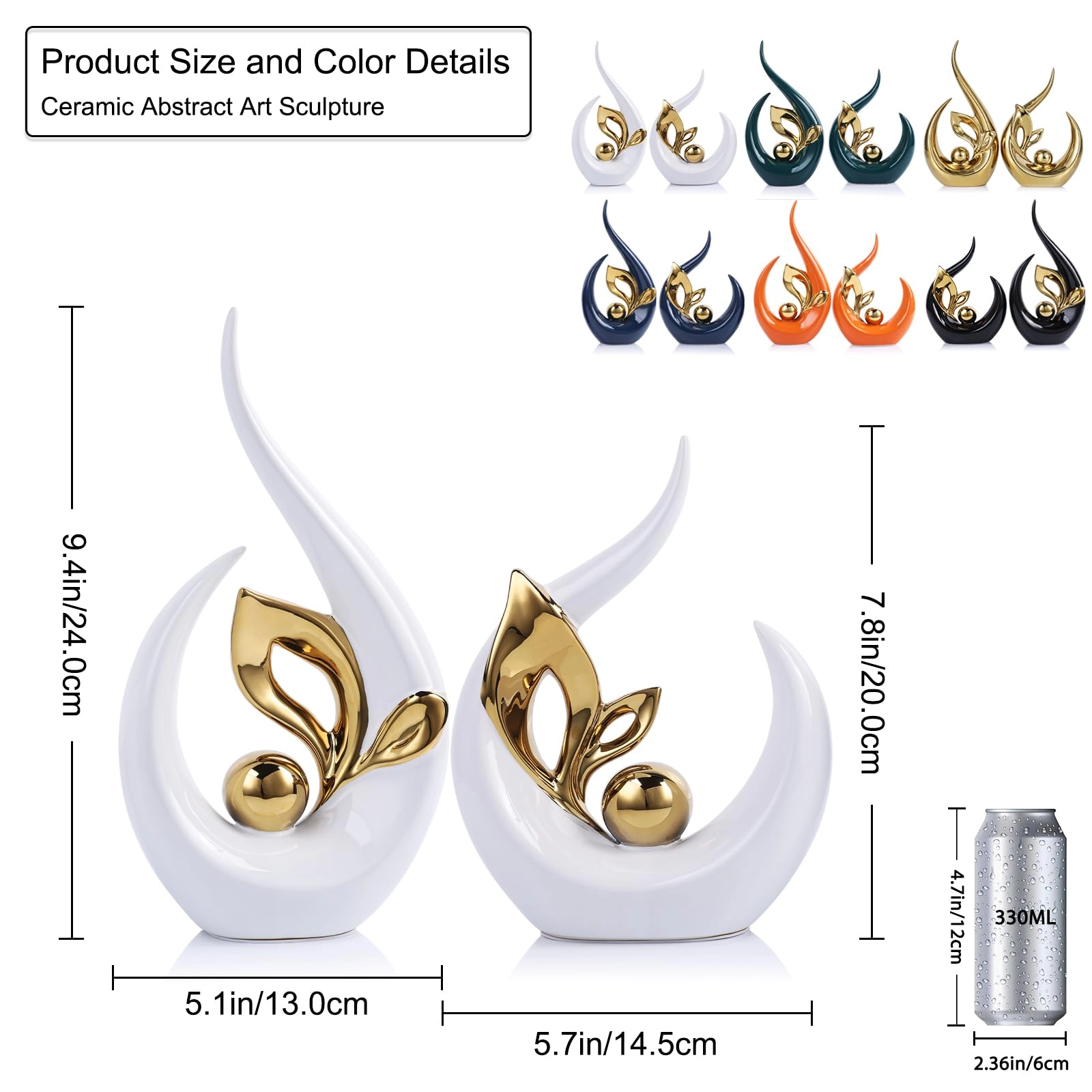 Abstract Sculptures - Ceramic