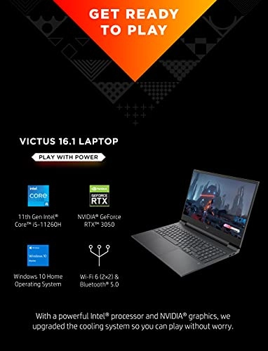 Victus 16 - 16.1'' Core i5-11260H 8GB DDR4 512GB SSD