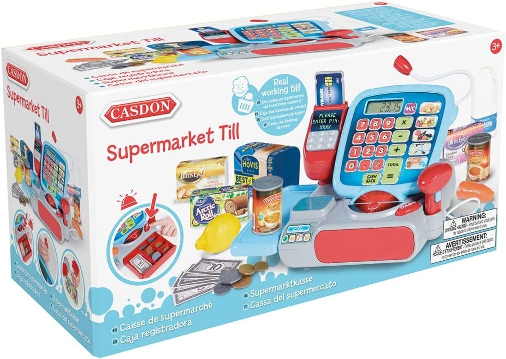 Supermarket Till - touch-sensitive screen working calculator (WB-664)