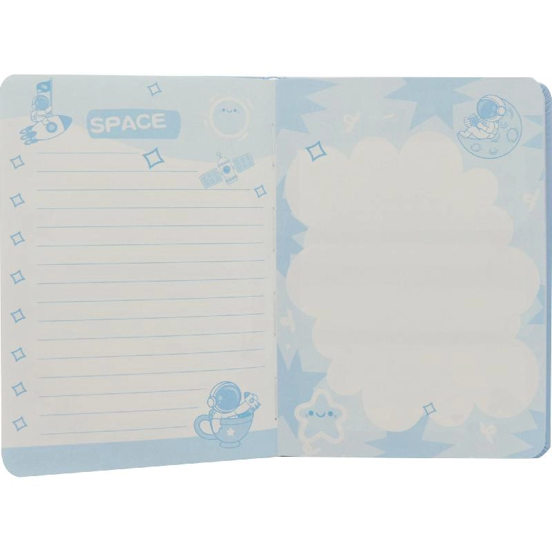 Notebook 19 X 26 cm Spiral - Grid 100 Sheets