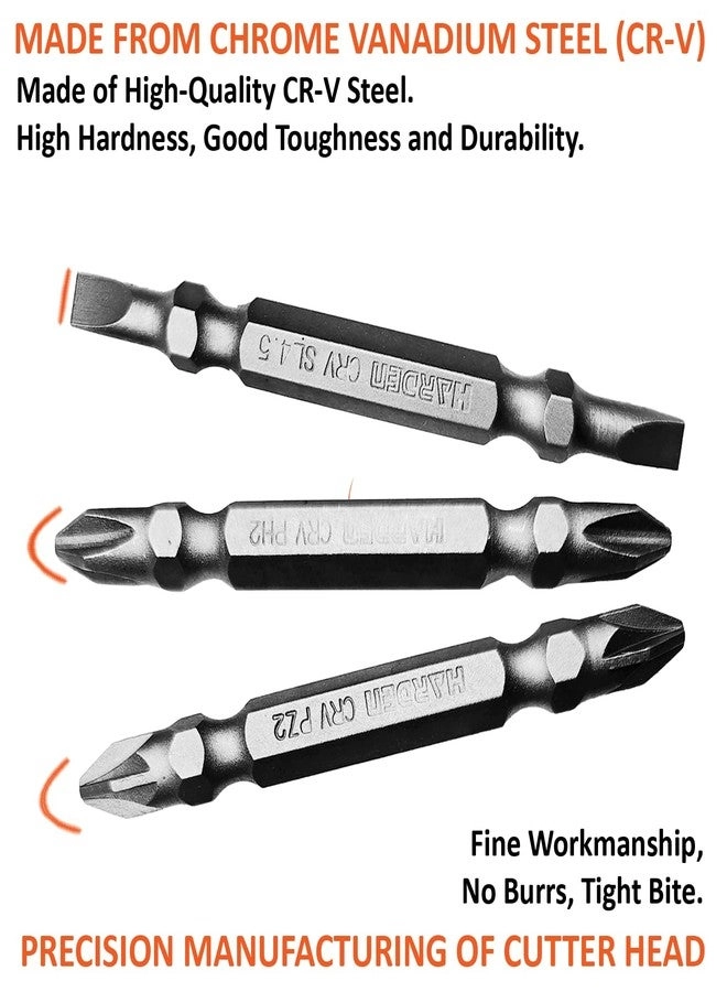 Magnetic Screwdriver Bit Set - 9-Piece 65mm