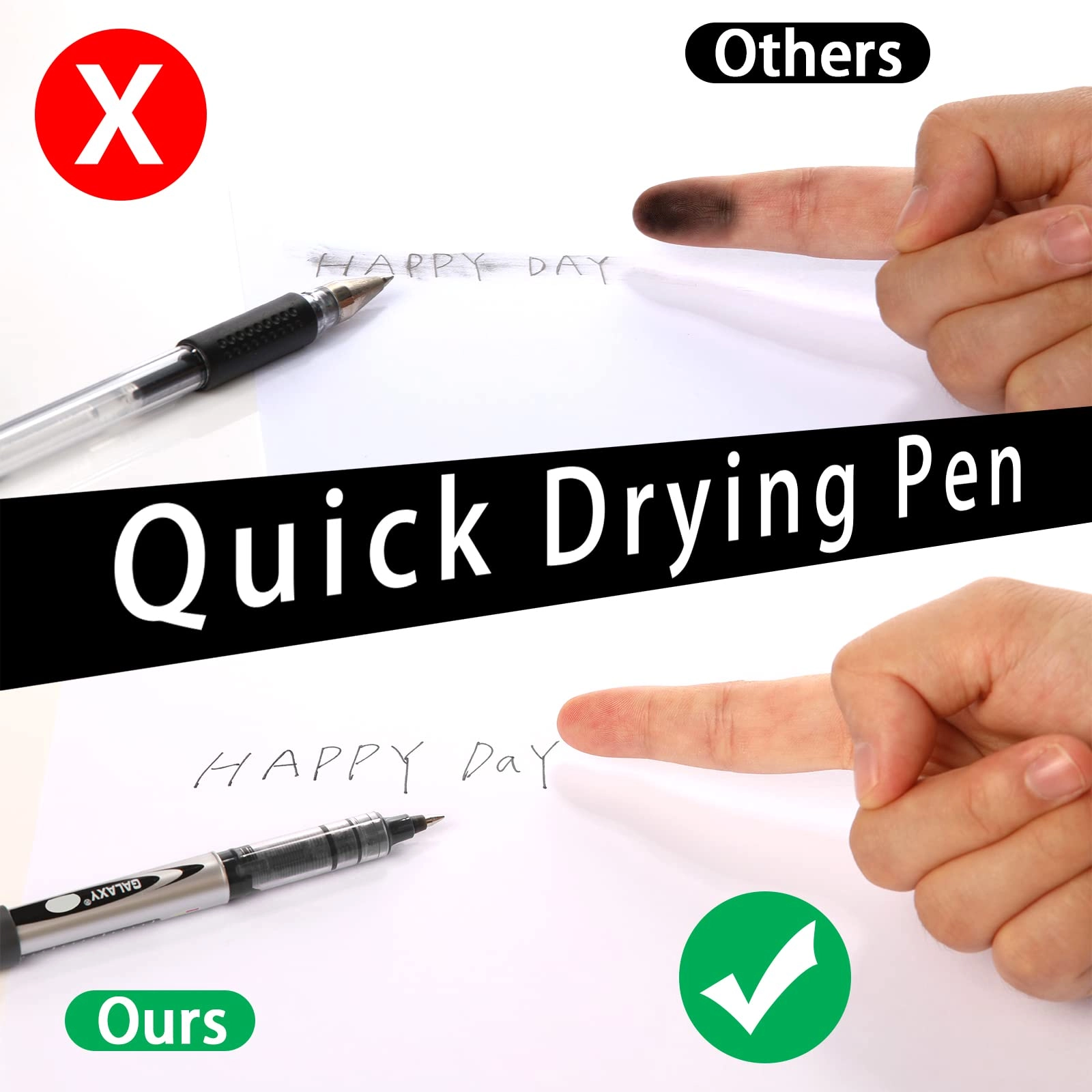 Rollerball Pens - 10.0 Count 0.5mm