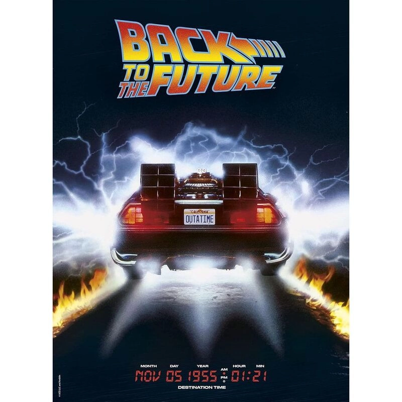 Back To The Future Puzzle (35110) - 500 pcs