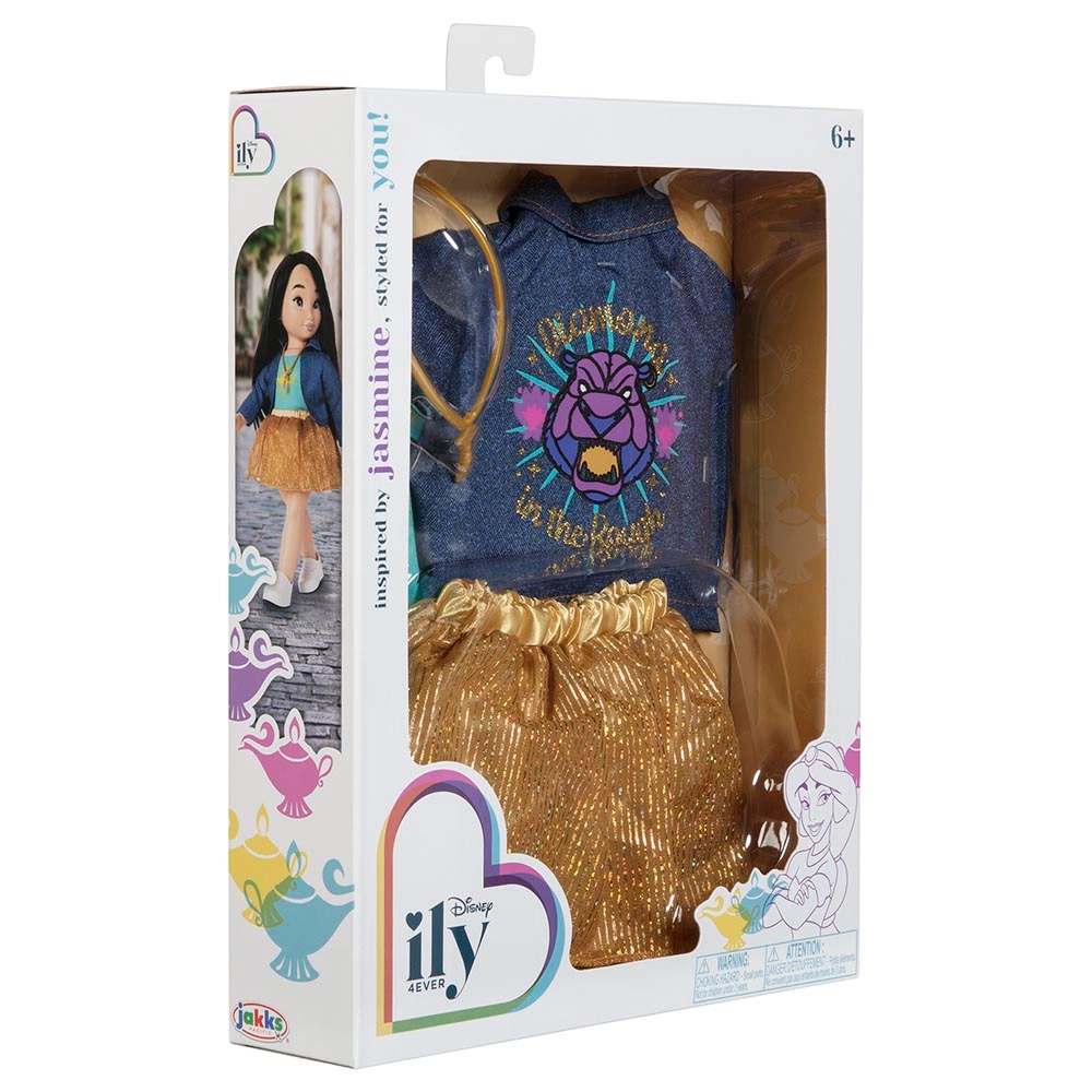 Jasmine Doll Playset - 18-inch Fashion Pack Ages 6+