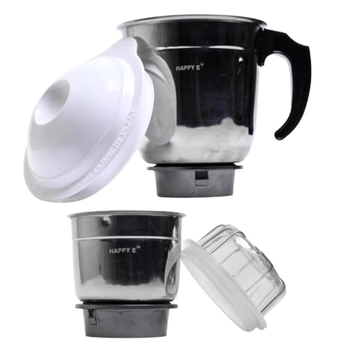 Chutney Jar - 400 ml + Mixer Grinder Jar - 1500 ml