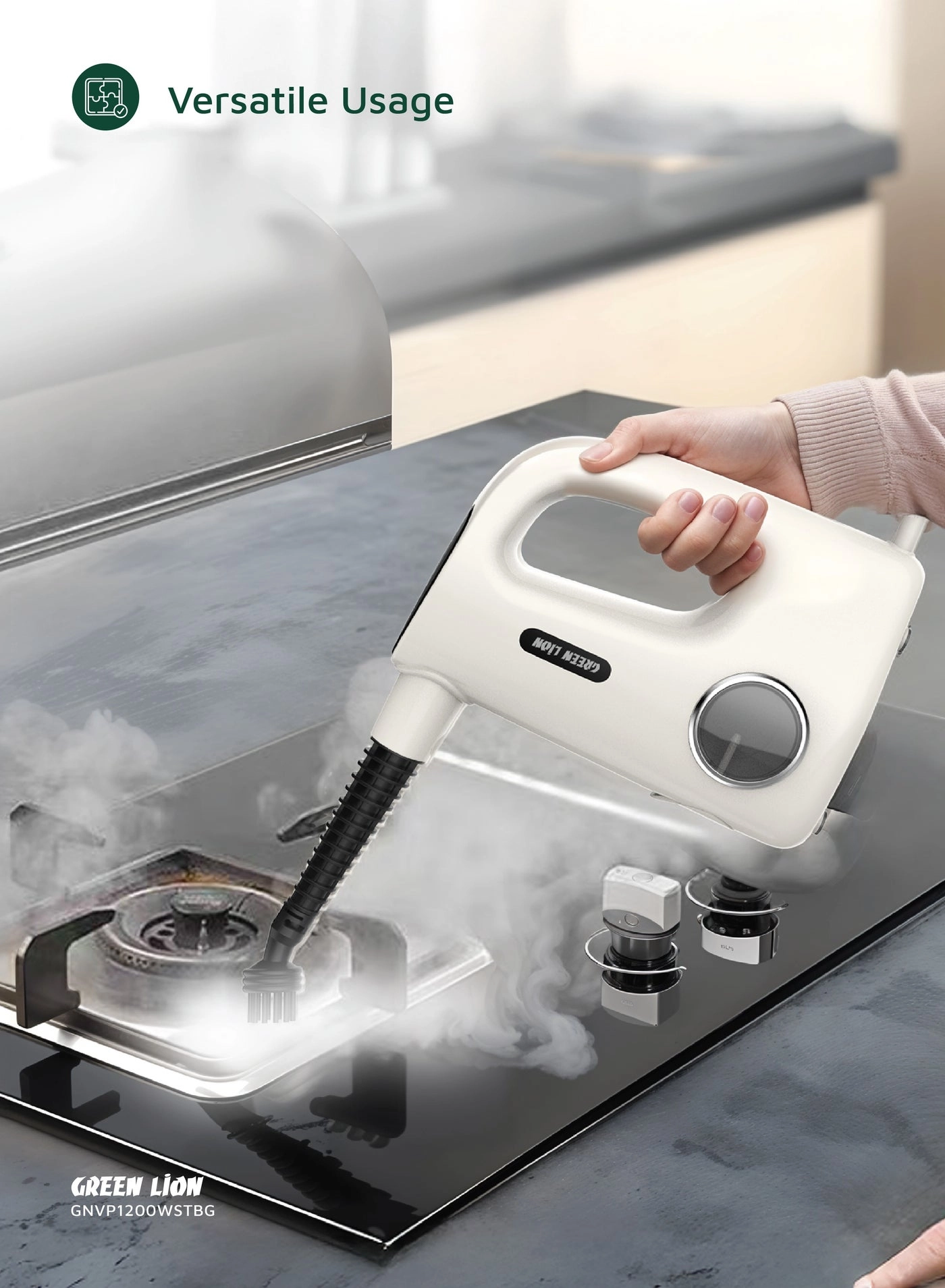 Vapor Pro Steam Cleaner - 1200W Beige