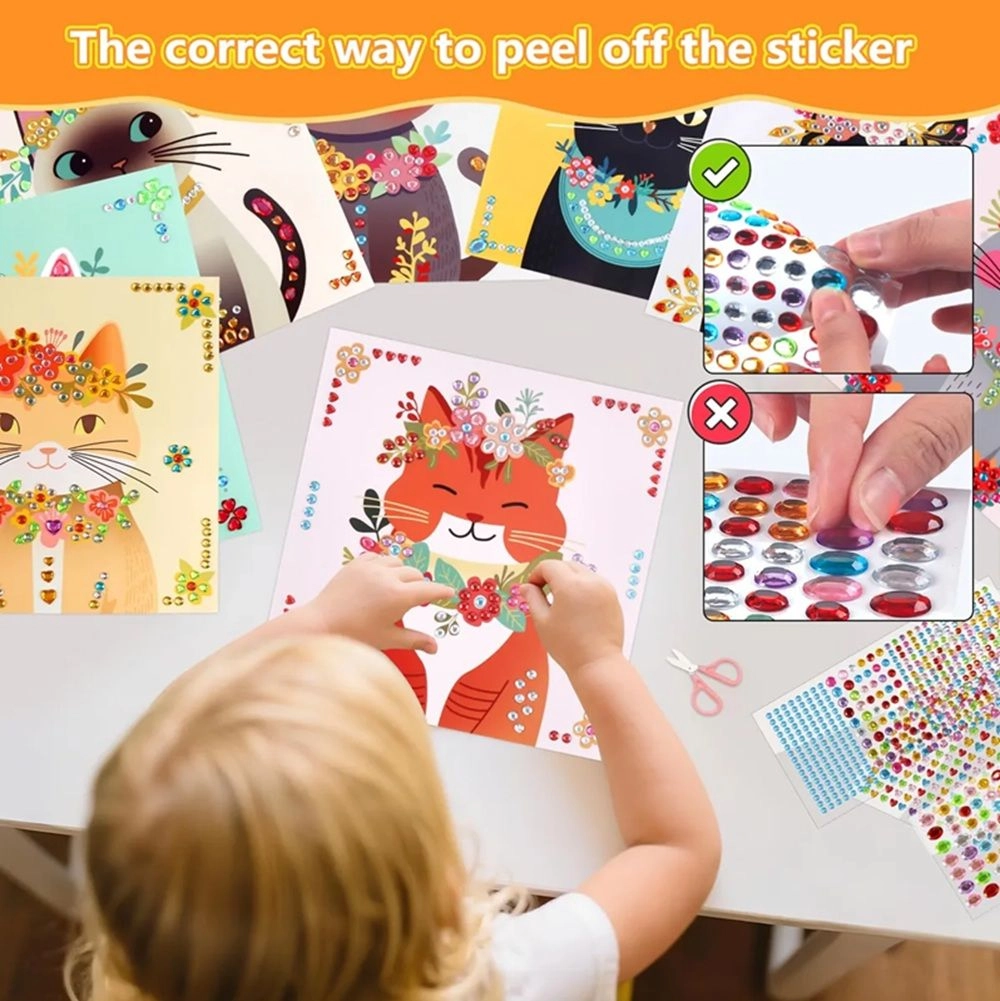 Cat Craft Kit - over 500 pieces