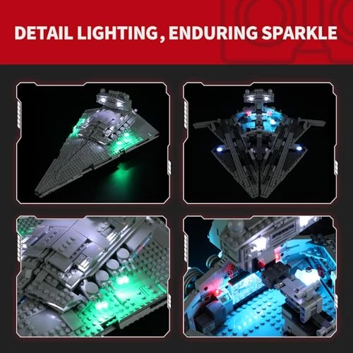 Light Kit for LEGO Star Wars Imperial Star Destroyer 75394