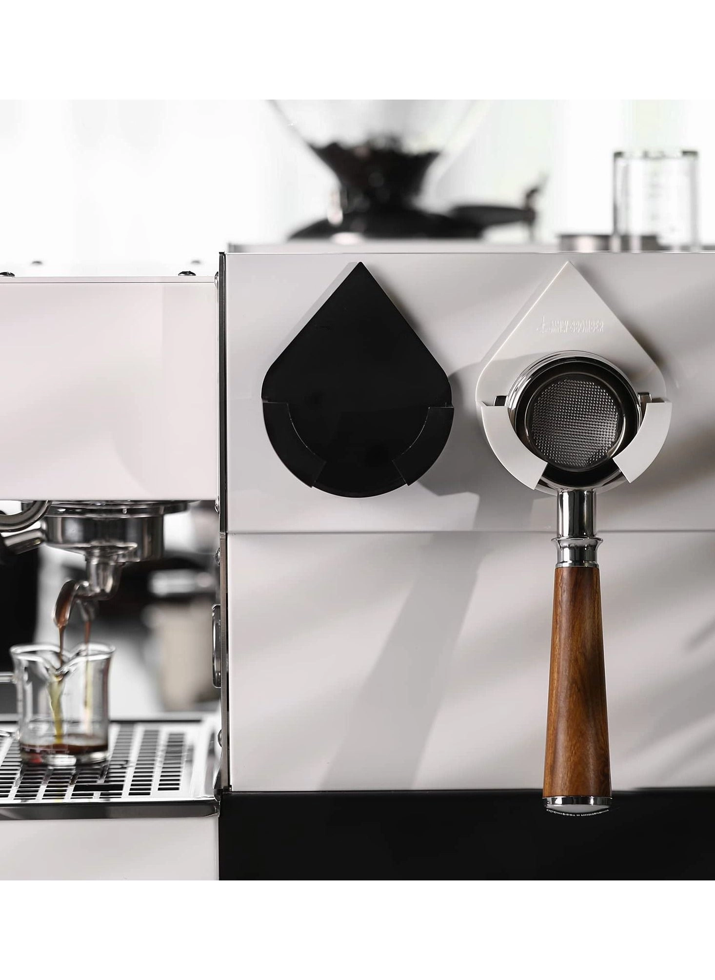 Coffee Portafilter Wall Rack Holder