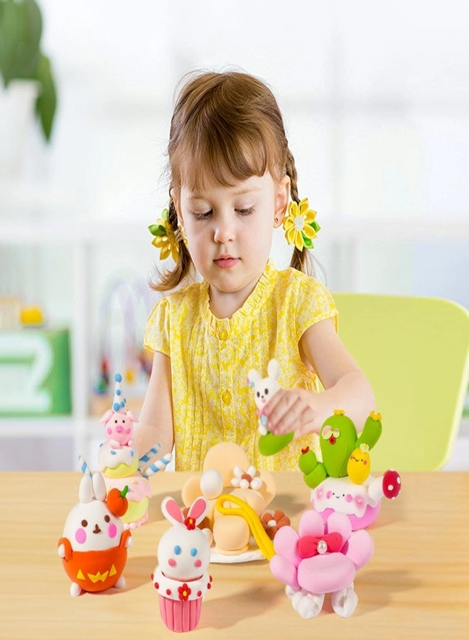 Air Dry Modeling Clay - 1.18 Kg 12pcs.