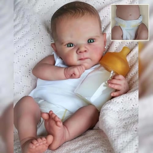 Terabithia Reborn Preemie Baby Doll - 18Inches Vinyl Green Eyes Ages 3+
