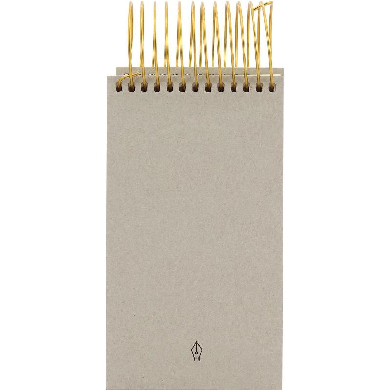 Notebook 19 X 26 cm Spiral - Grid 100 Sheets