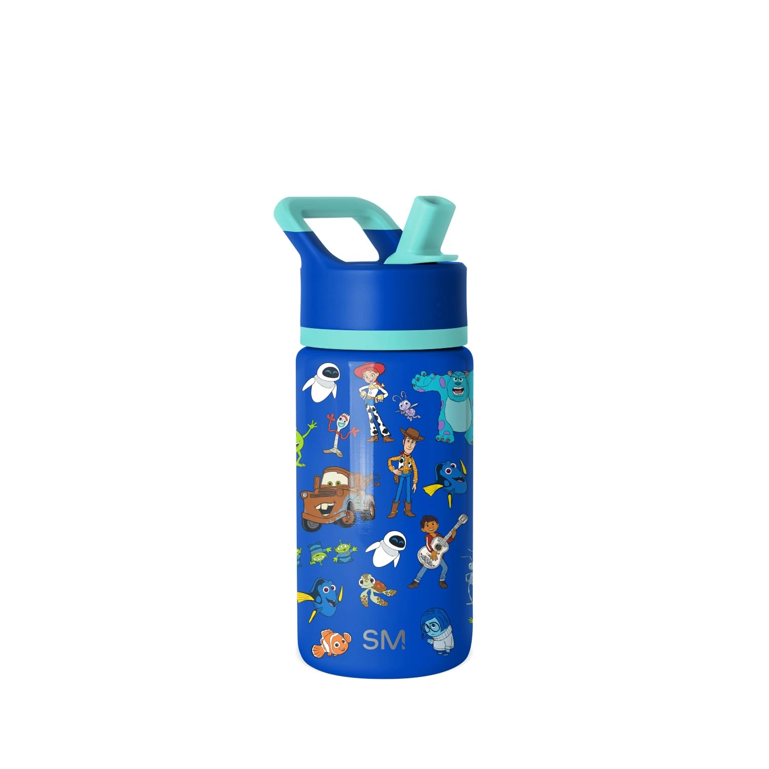 Simple Modern Disney Pixar Summit Kids Water Bottle - Straw Cap
