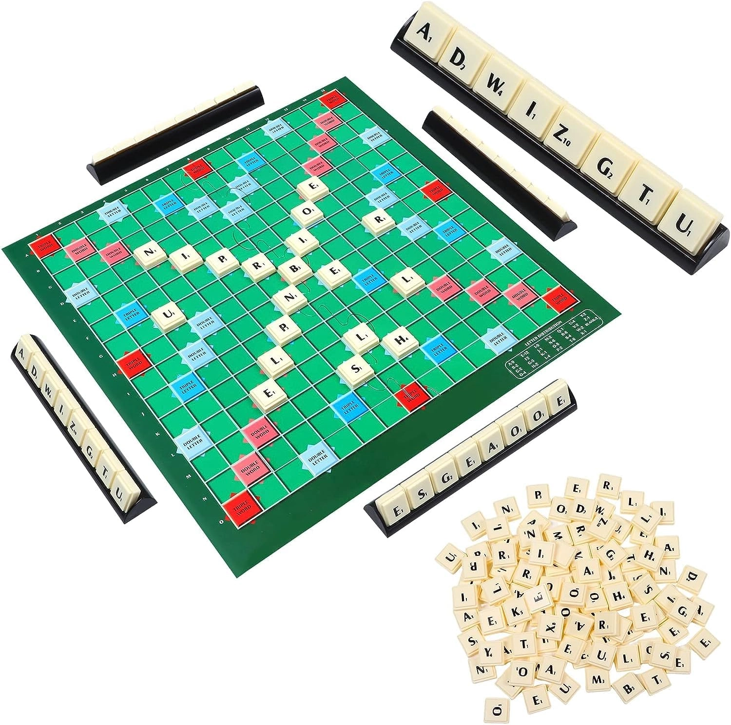 NALACAL Letter Game Table