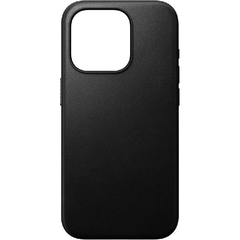Modern Leather Back Cover Mobile Case with MagSafe for iPhone 15 Plus