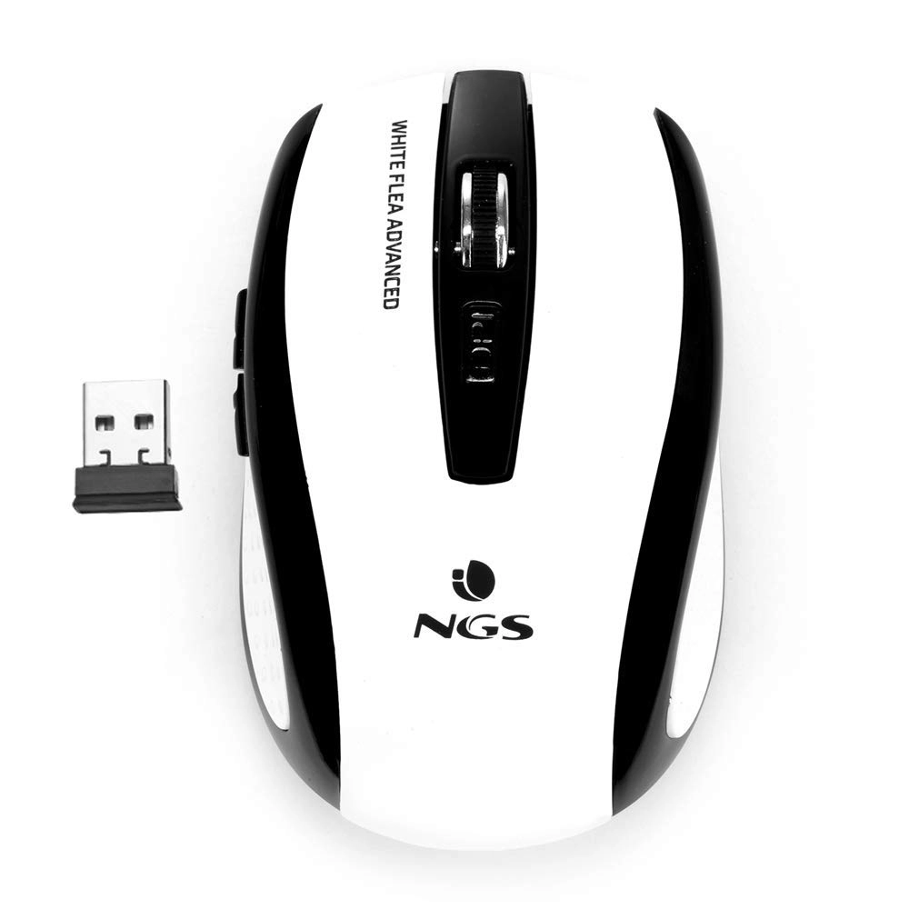 NGS White Flea Advanced Mouse - Wireless