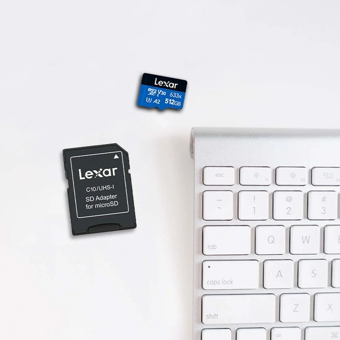 High-Performance 633X MicroSDXC U3 512GB