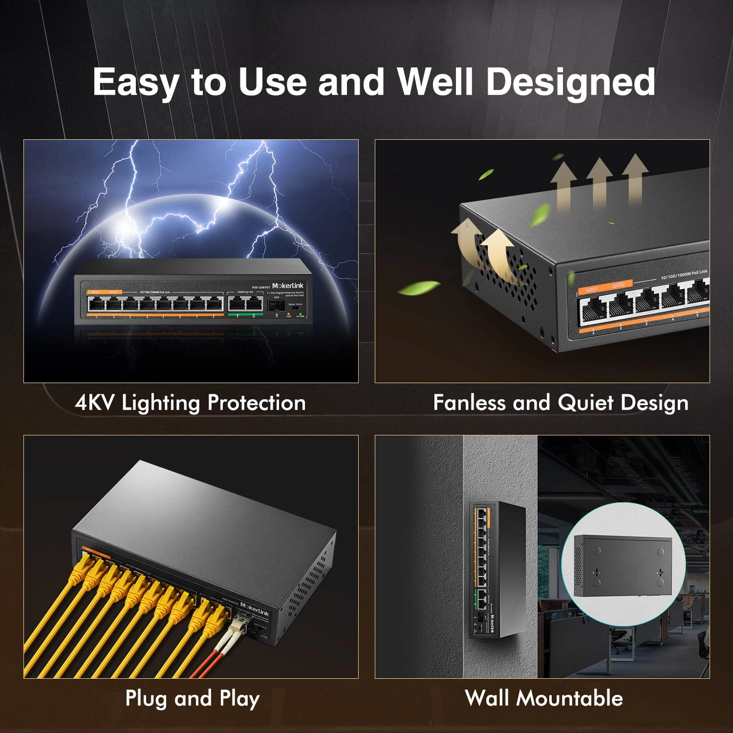 Ethernet Switch 11-ports