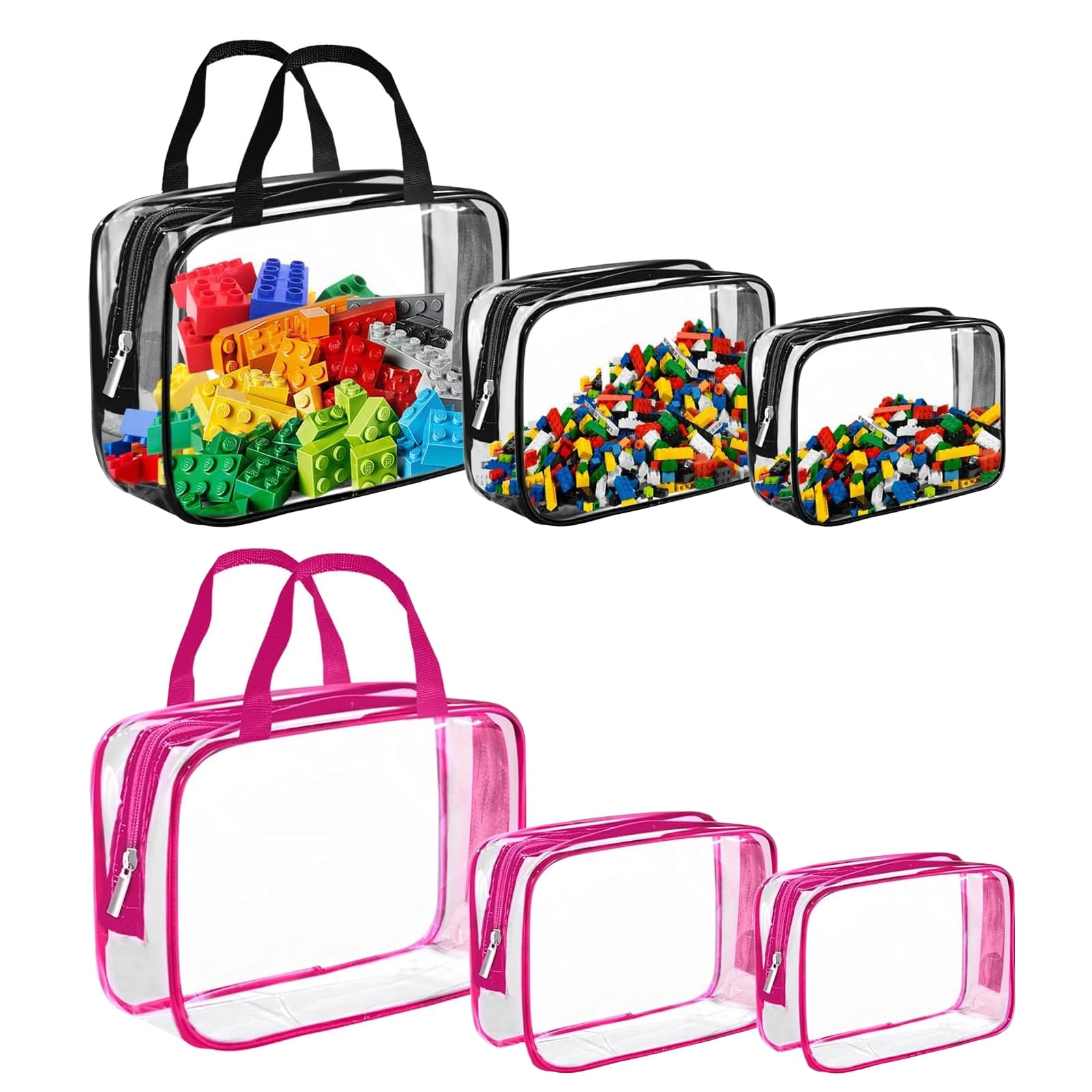 JMXGS Lego Storage Bag - Polyvinyl Chloride (PVC)