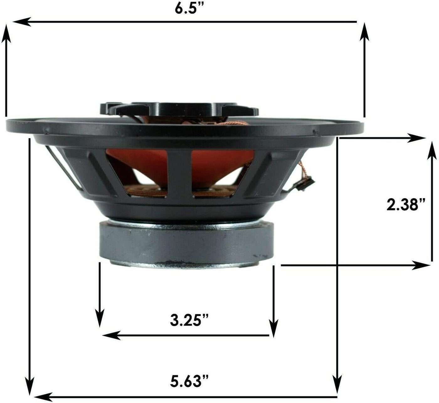 AB674 - 6.5" 3-Way