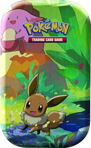 Kanto Friends Mini Tin - 2 Booster Packs Metallic Coin Art Card