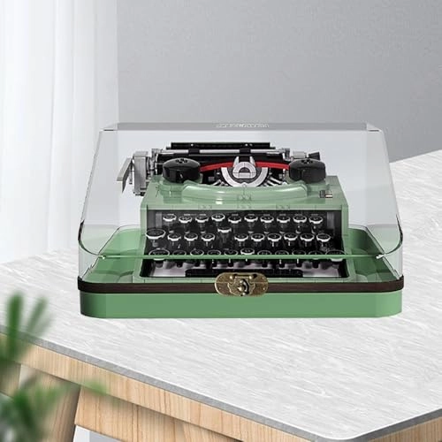 Display Case for Lego Ideas Typewriter 21327 - 3MM Acrylic 33.2*30.6*18.3cm