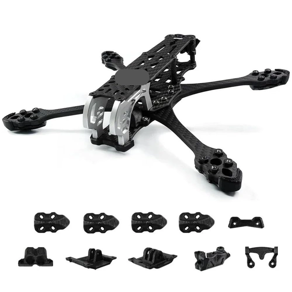 Rack Kit for M5 O4 Pro - 5 Inch X Frame Black