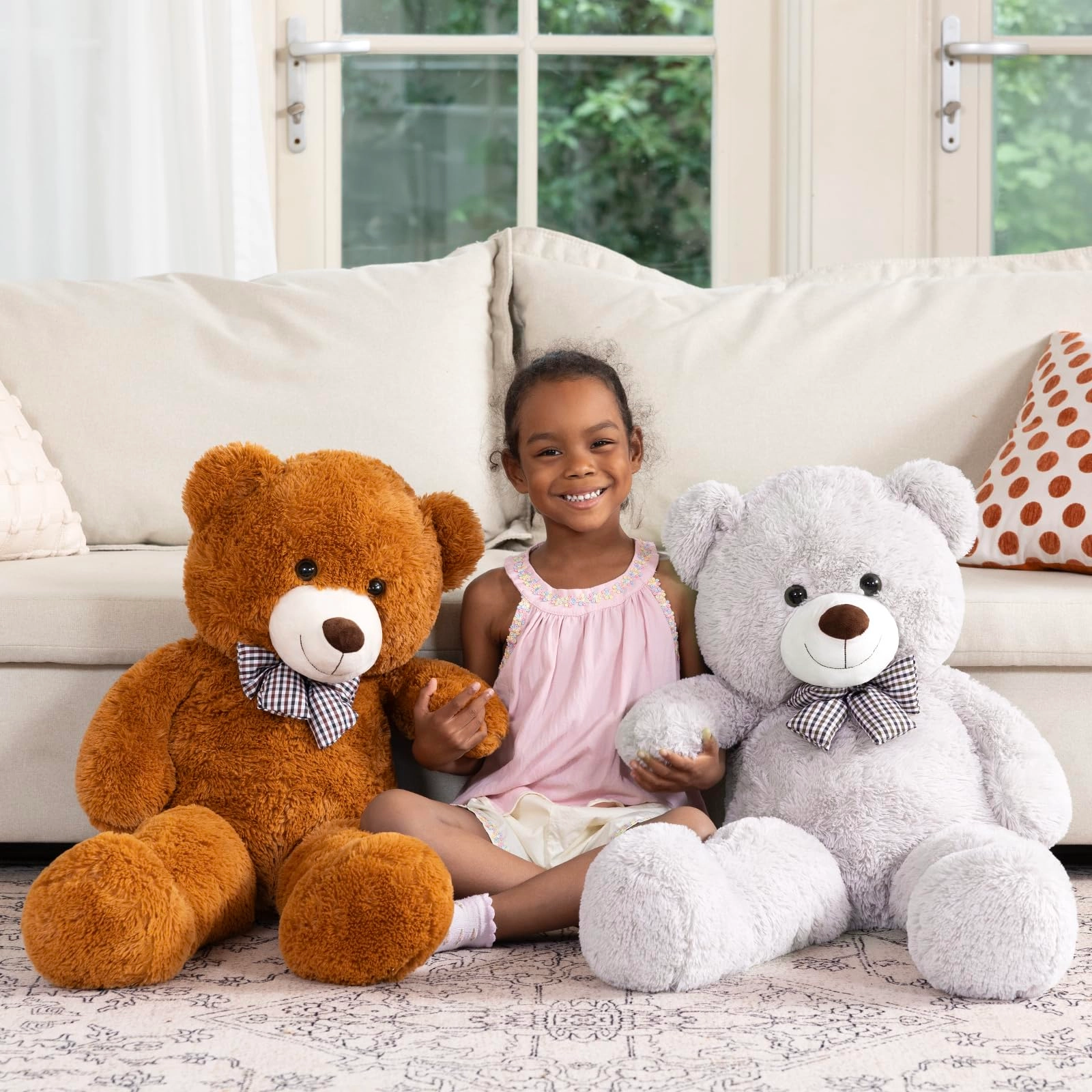 Teddy Bear - 39 inches Gray