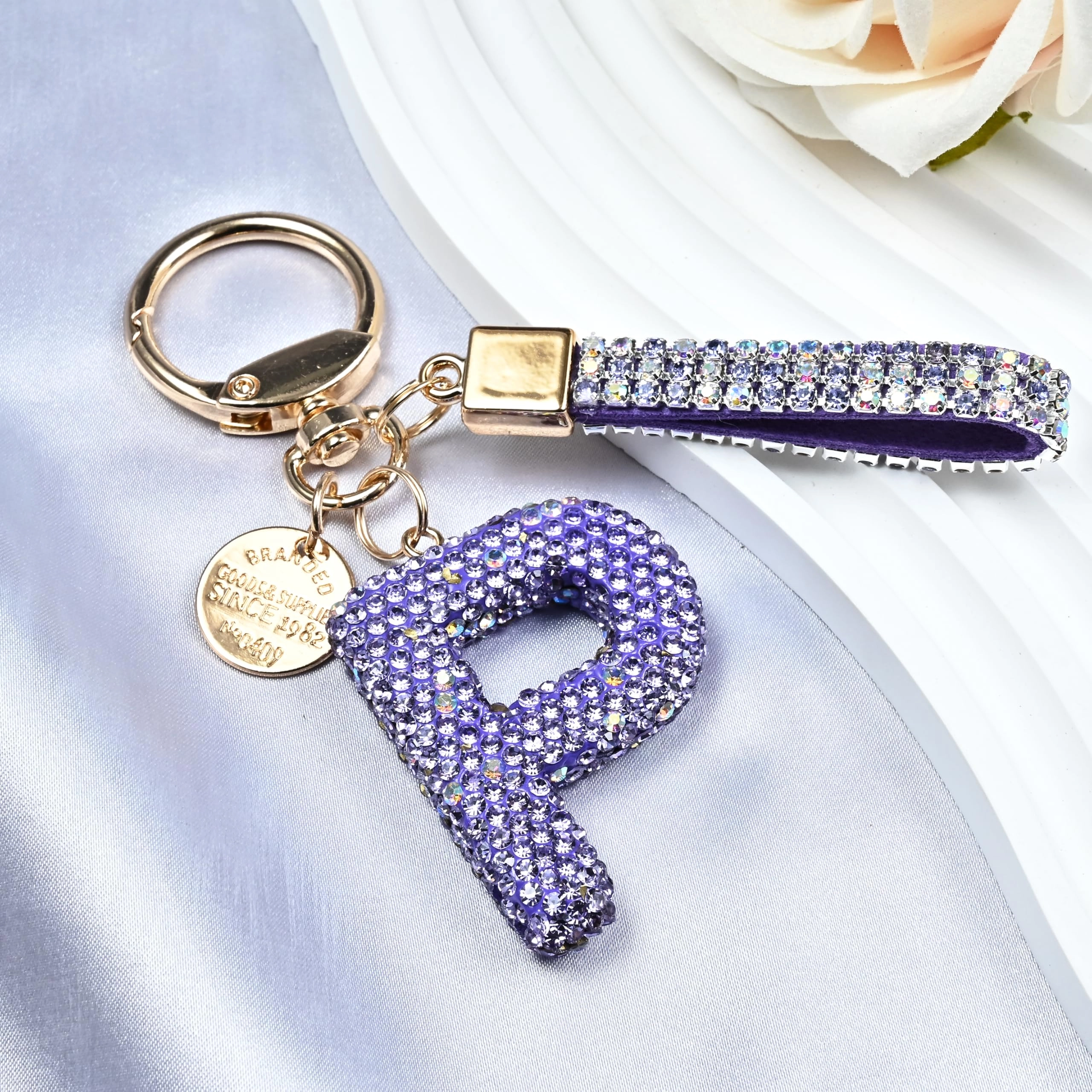 Initial Letter Keychain - Letter
