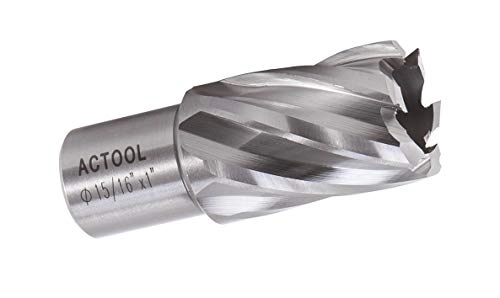 Annular Cutter - 15/16" Diameter 1" Depth of Cut 3/4" Weldon Shank