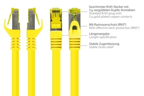 Cat.5e Ethernet LAN Patch Cable - 5 m