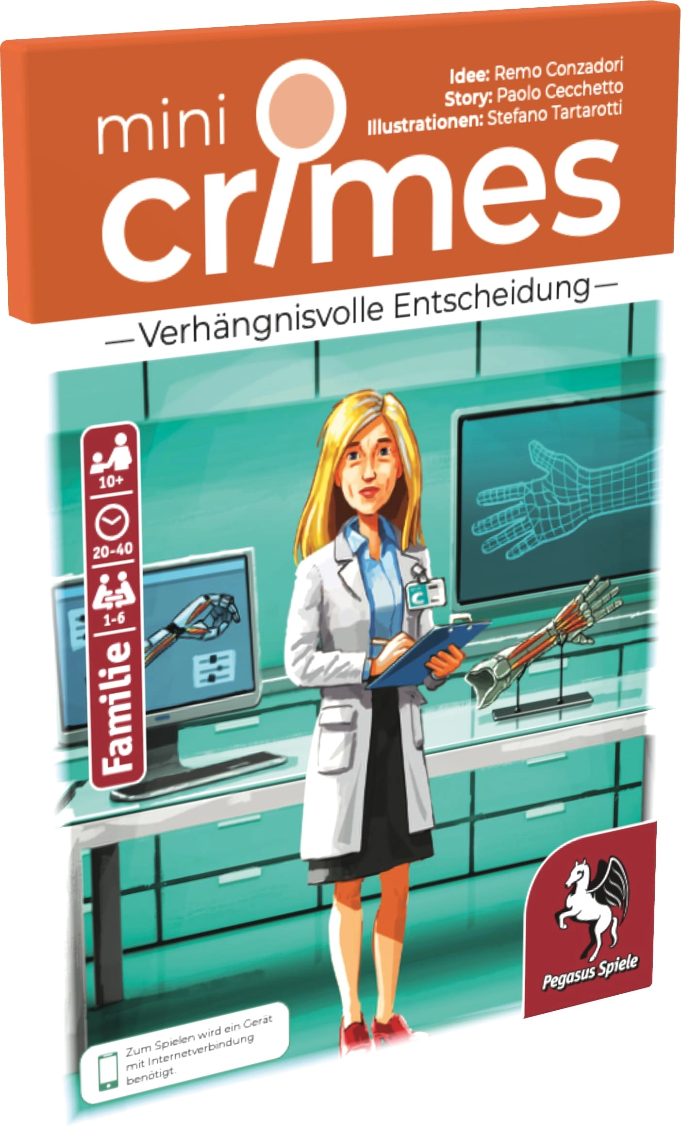 Pegasus MiniCrimes: Fateful Decision - Card Game (German)