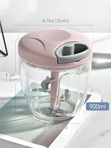 Manual Chopper - 900 ml 3 blades