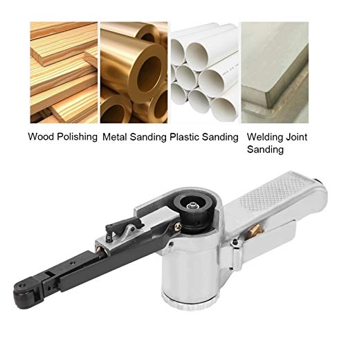 Air Grinding Polishing Machine - 10mm 3/8in Pneumatic Belt Sander
